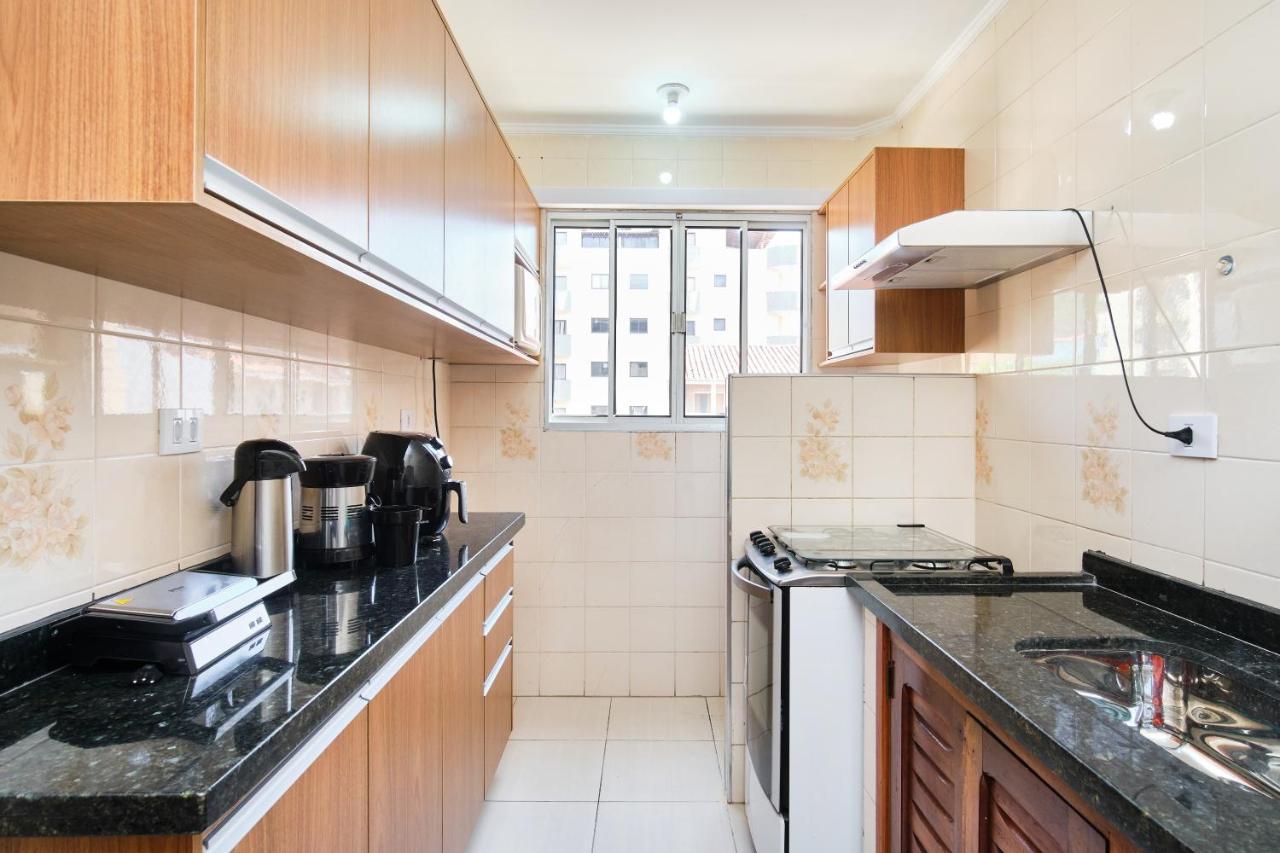 Apartamento A 100 Metros Da Praia, Bem Localizado, Com Ar Condicionado E Wi-Fi - 14 - Edificio Lenamar II Ubatuba Exterior photo