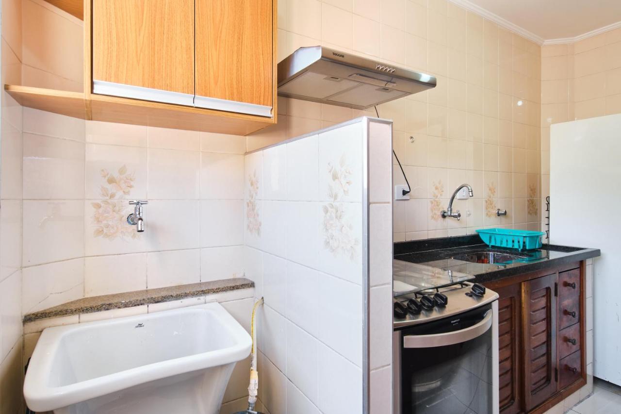 Apartamento A 100 Metros Da Praia, Bem Localizado, Com Ar Condicionado E Wi-Fi - 14 - Edificio Lenamar II Ubatuba Exterior photo