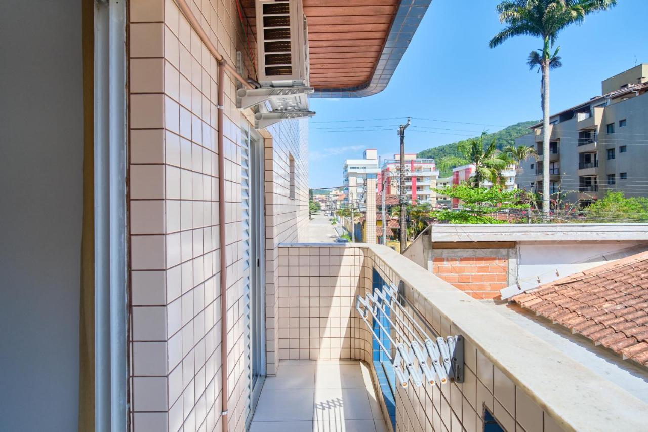 Apartamento A 100 Metros Da Praia, Bem Localizado, Com Ar Condicionado E Wi-Fi - 14 - Edificio Lenamar II Ubatuba Exterior photo
