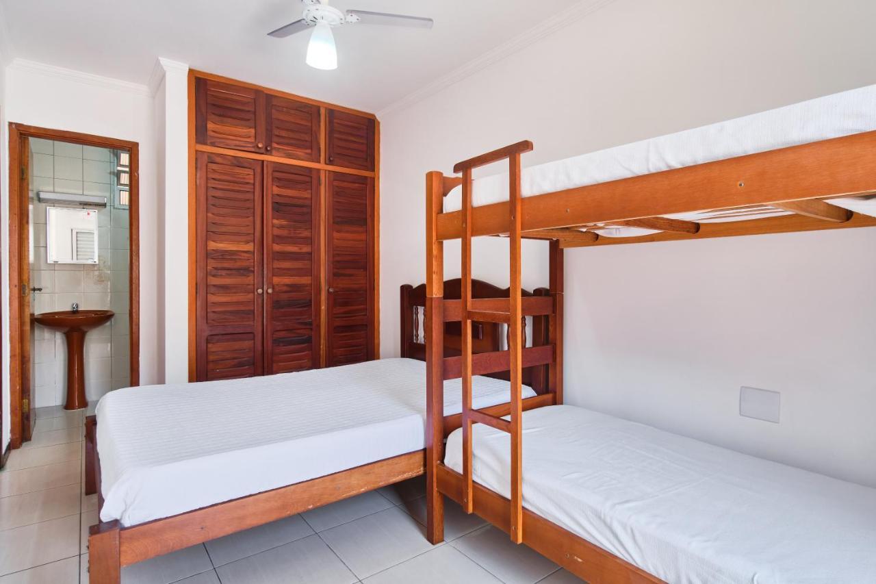 Apartamento A 100 Metros Da Praia, Bem Localizado, Com Ar Condicionado E Wi-Fi - 14 - Edificio Lenamar II Ubatuba Exterior photo